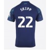 Leicester City Oliver Skipp #22 Borta Kläder 2025-26 Kortärmad